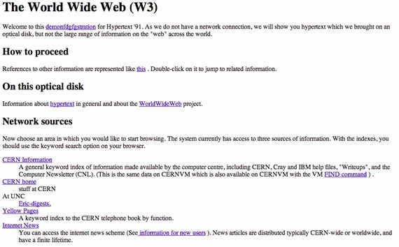 World We Have Lost The First Webpage Professor Oh I Have A Copy Of 